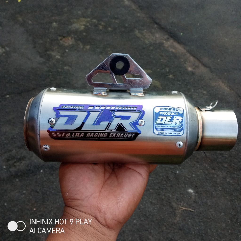 slincer knalpot DLR ORIGINAL GP1 MINI 15CC