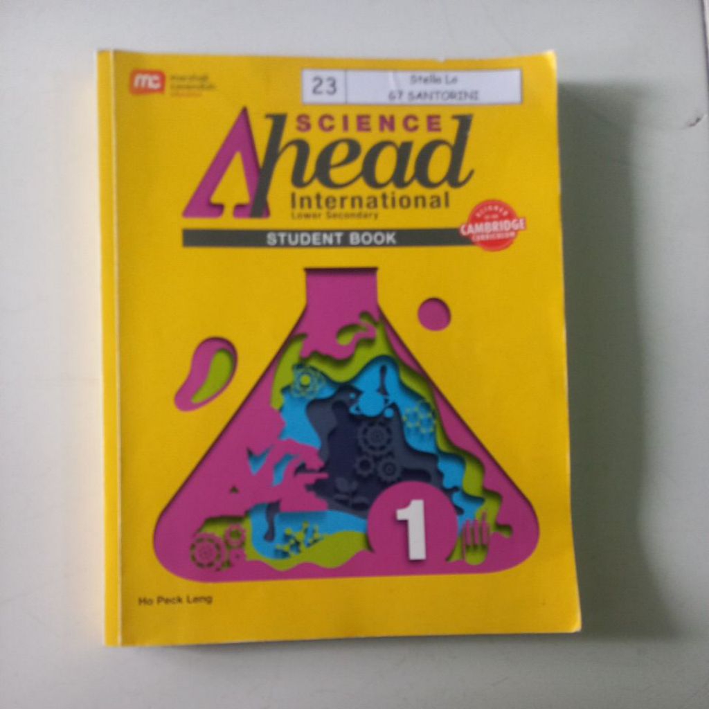 SCIENCE AHEAD STUDENT BOOK 1
