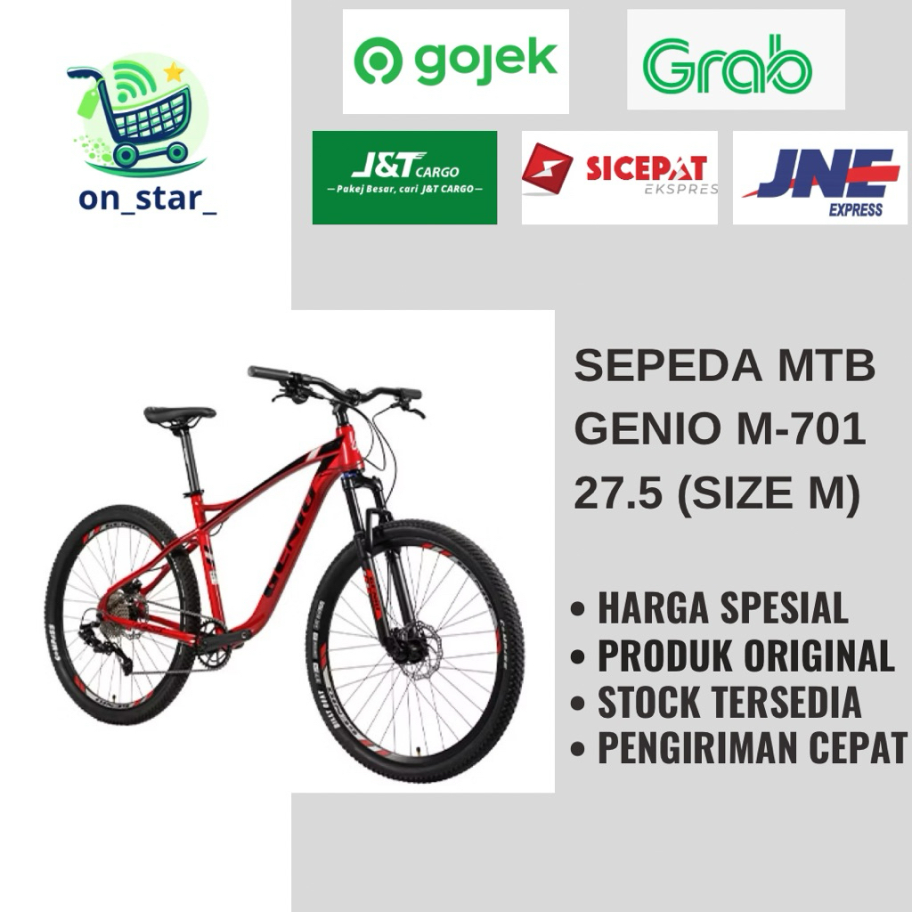 SEPEDA MTB GENIO M701 BY UNITED BIKE /SEPEDA GUNUNG GENIO M-701