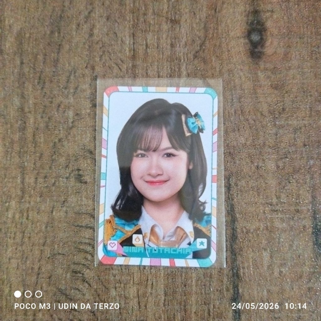 Photocard Nachia JKT48 LOVE DREAM PASSION