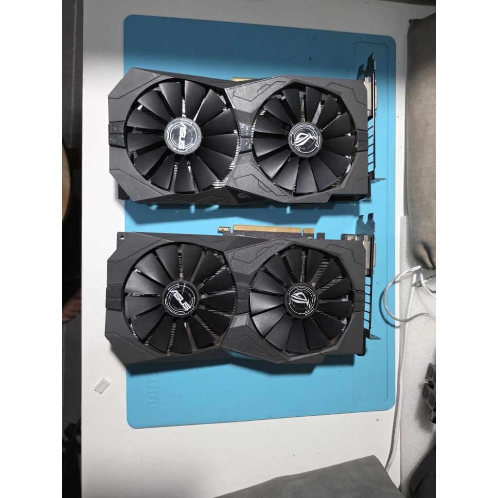 VGA Asus Rx 570 4gb kondisi rusak