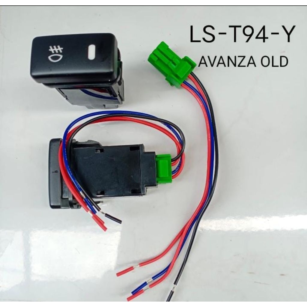 Switch FogLamp Avanza Lama/Saklar Foglamp Switch Lampu Kabut Foglamp Push On Off Universal
