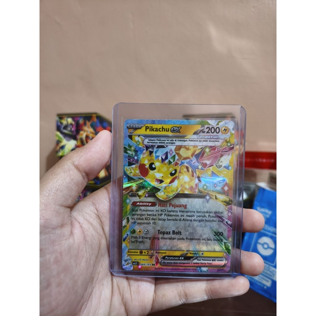 Pikachu Ex (RR) Indonesia