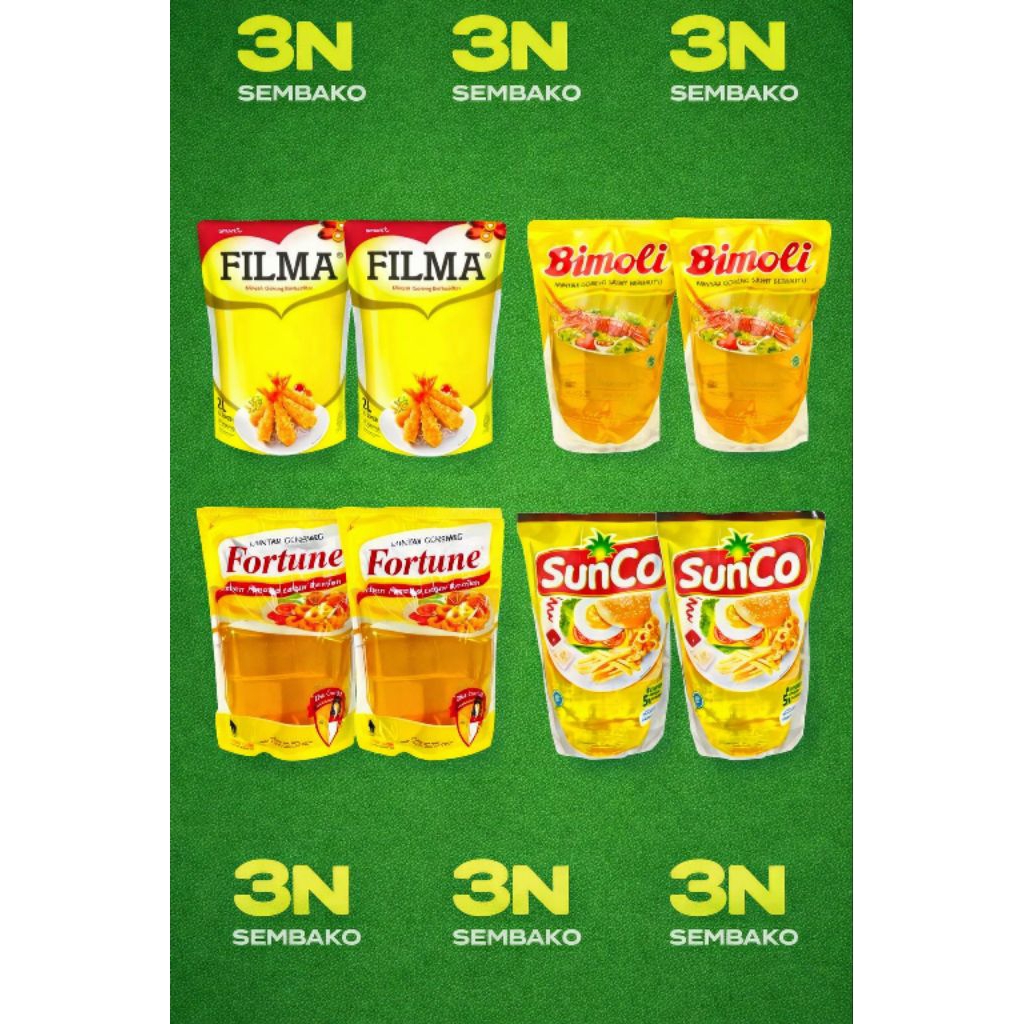 minyak goreng 4 LITER | promo minyak goreng pouch