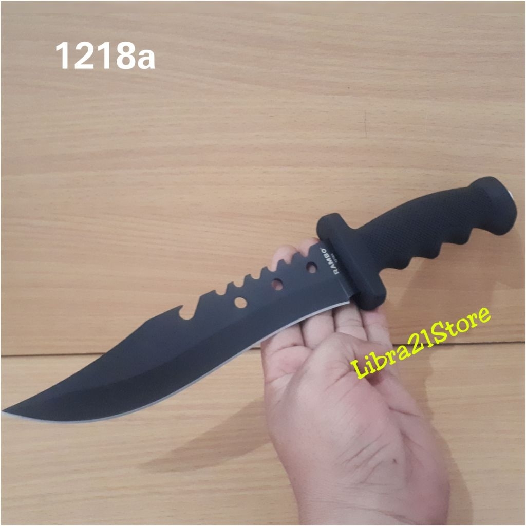 Survival Pisau Camping Outdoor 1218a Pisau Taktis