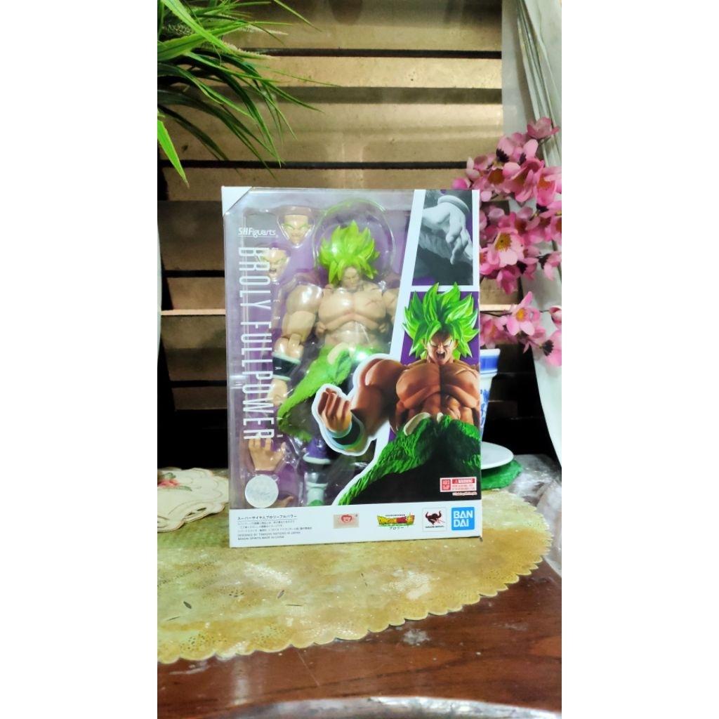 Shf dragon ball broly full power