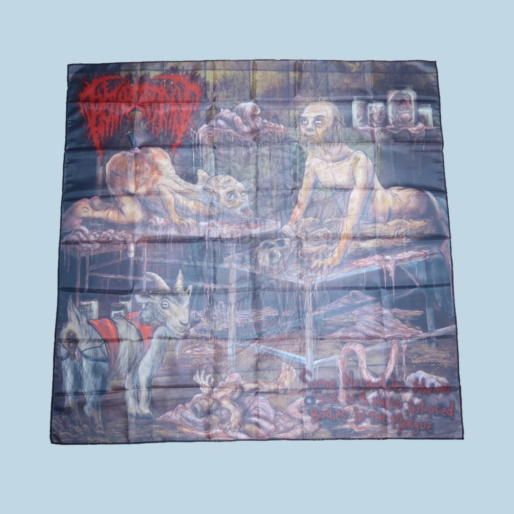 FLAG - HYMENOTOMY - Some Necrophiles - POSTER BAND METAL ORIGINAL