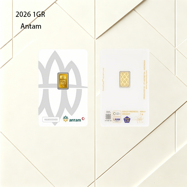 Antam 2026 1 gram Micro Gold Logam Mulia