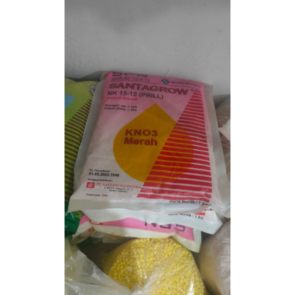 Pupuk Santagrow Kno3 Merah 1kg
