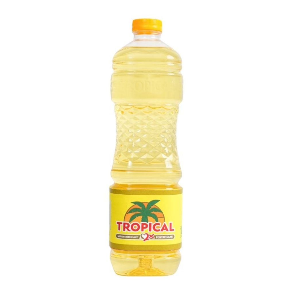 Minyak Goreng Tropical Botol 1 Liter - 1 Dus isi 12 pcs