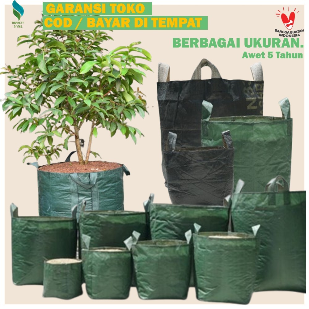 Planter Bag PlanterBag Polybag Pot Tanaman Hias Pot Bunga Besar Pot Tanaman Besar Pot Besar A292