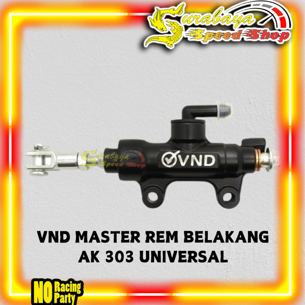 VND MASTER REM BELAKANG AK 303 UNIVERSAL ORIGINAL VND RACING