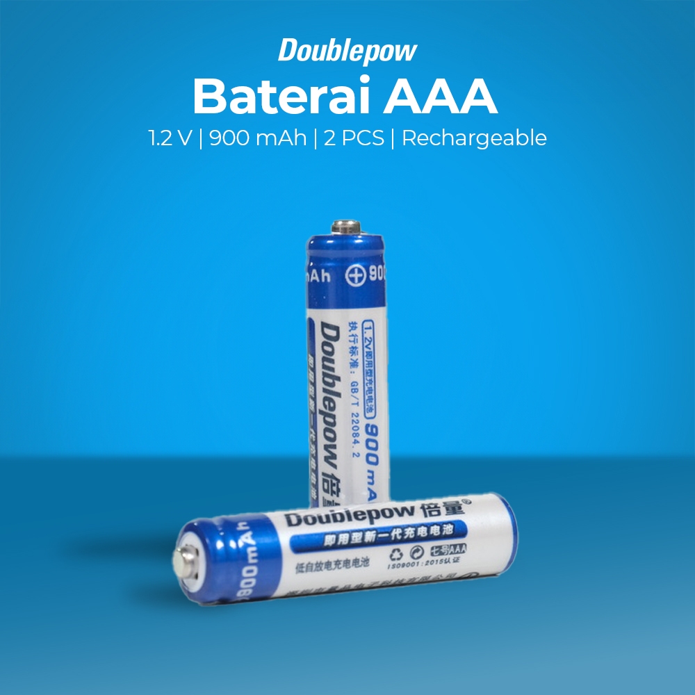 Taffware Baterai AAA Rechargeable NiMH 900mAh [2 PCS]