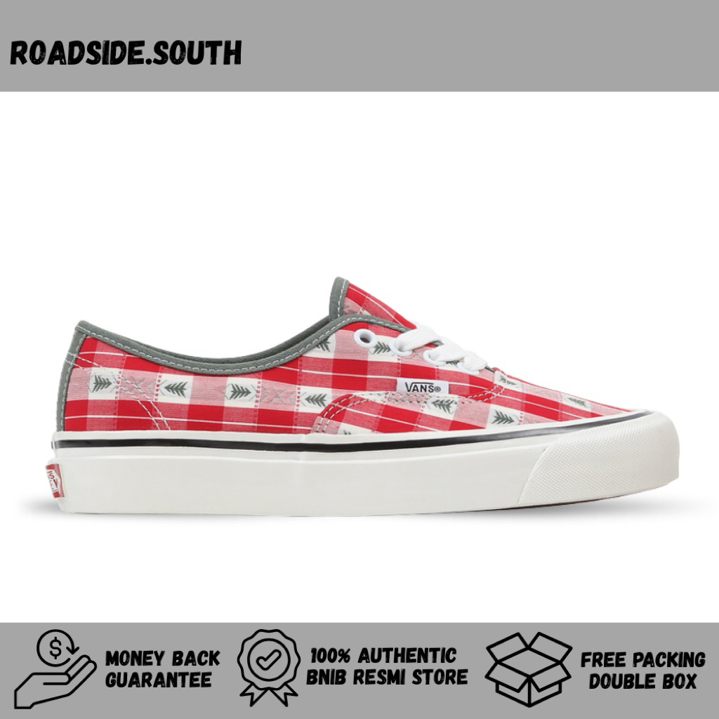 Vans Authentic 44 DX (Anaheim Factory) “OG Plaid Red/White”