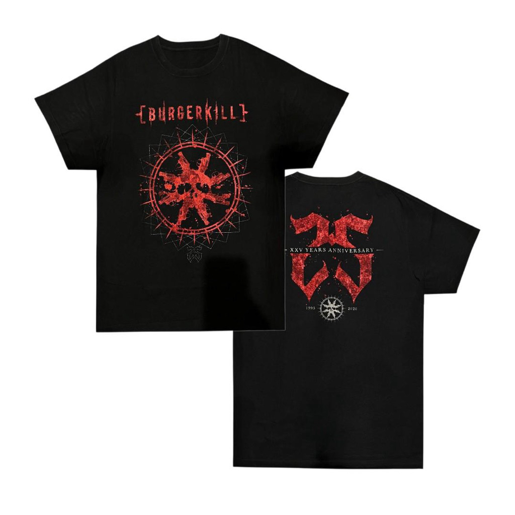 Tshirt Burgerkill Anniversary 25 Years