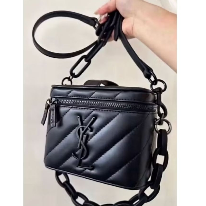 Tas selempang vanity bag tas makeup casual YSL Original 100% - Preloved like new