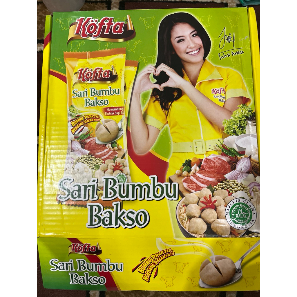 1 Dus/Carton Kofta Sari Bumbu Praktis isi 56 Bungkus/Sachet