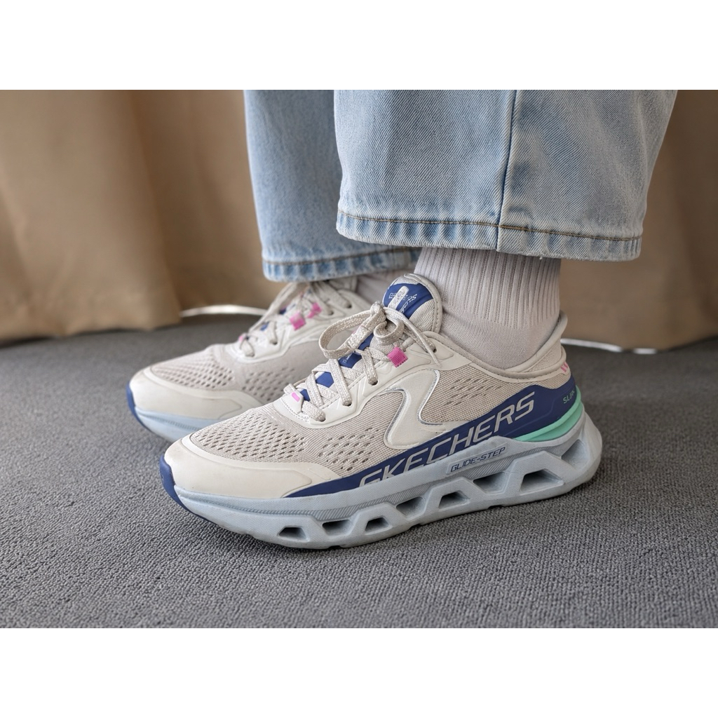 Skechers Slip-ins Glide Step Wanita Original Preloved Like New Size 38