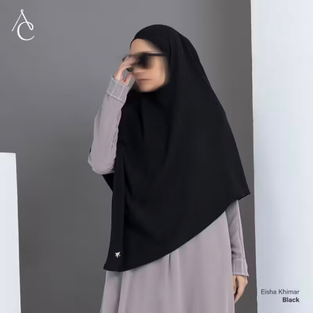 Preloved Eisha Khimar Black by Alur Cerita Natasha Rizky