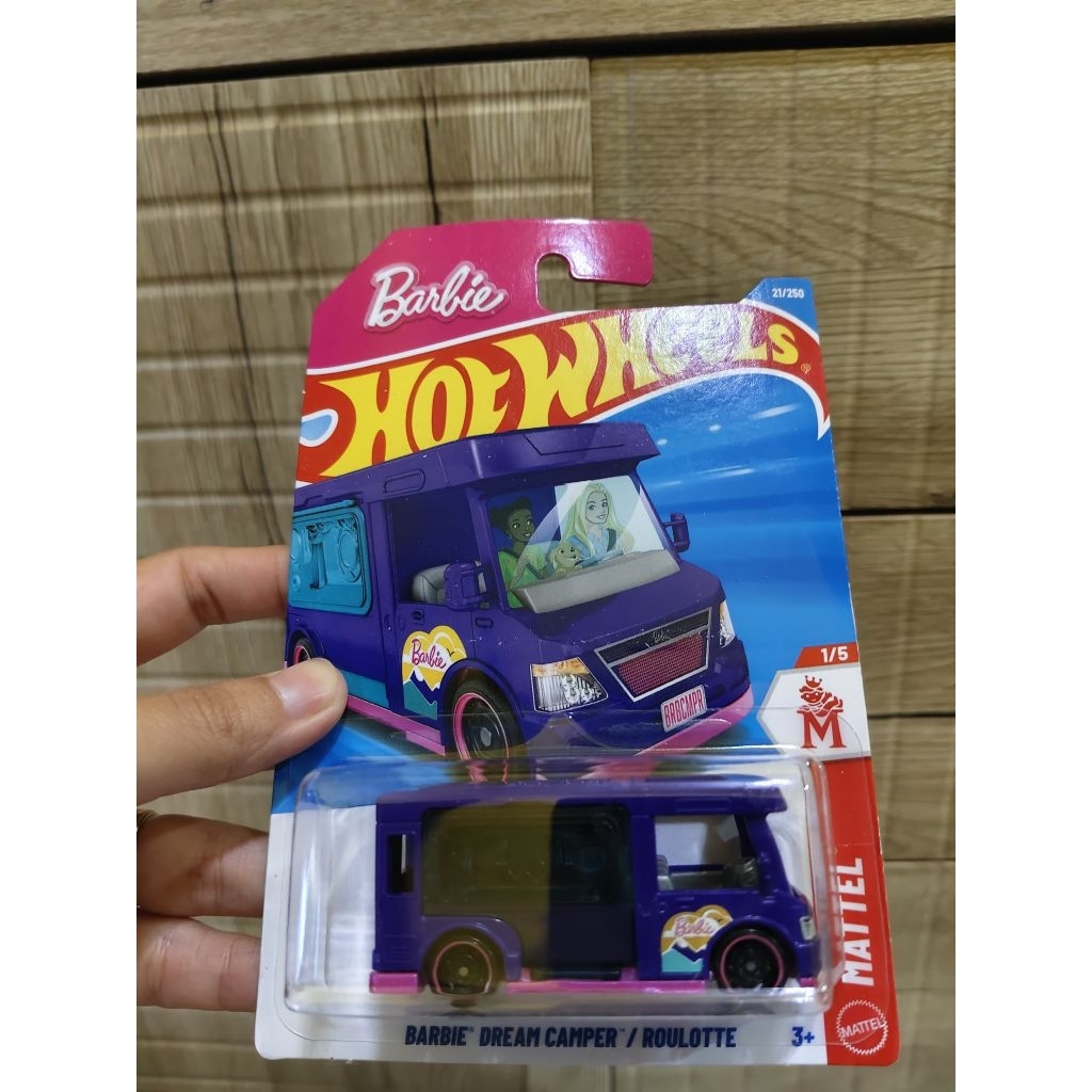 Hot Wheels BARBIE DREAM CAMPER / ROULOTTE HotWheels Barbie HW Fantasy Car