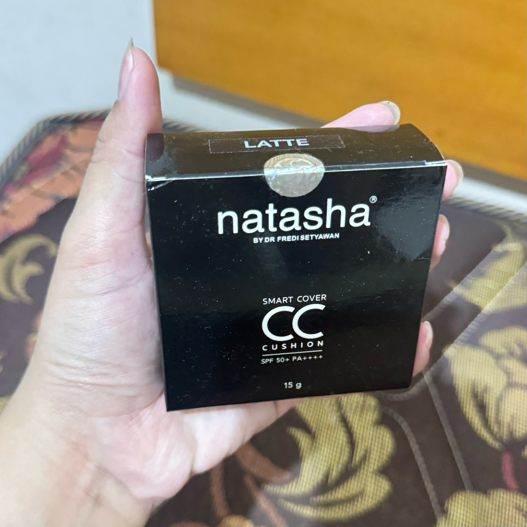 PRELOVED BELUM PERNAH DIPAKE NATASHA CC CUSHION SHADE LATTE