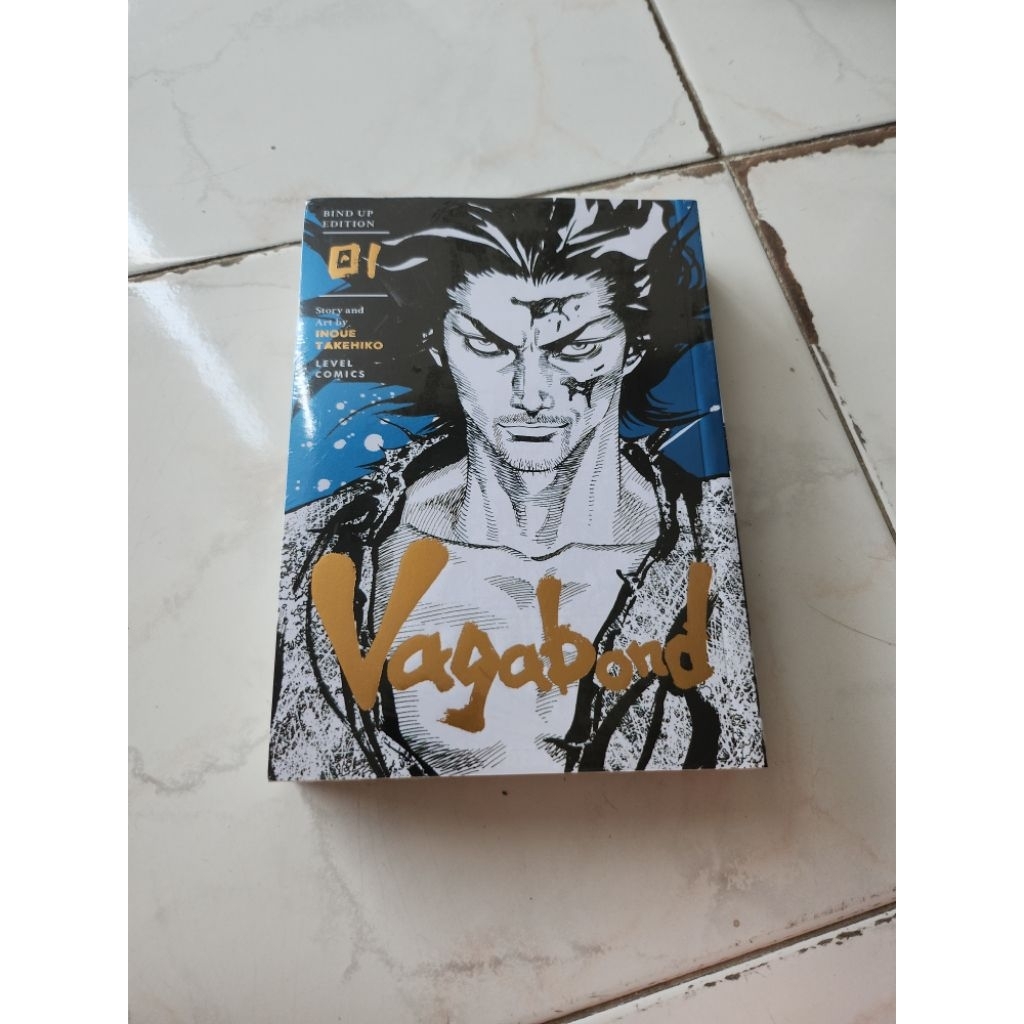 Komik Vagabond Bind Up vol 1 segel ori Bahasa Indonesia Level Comics