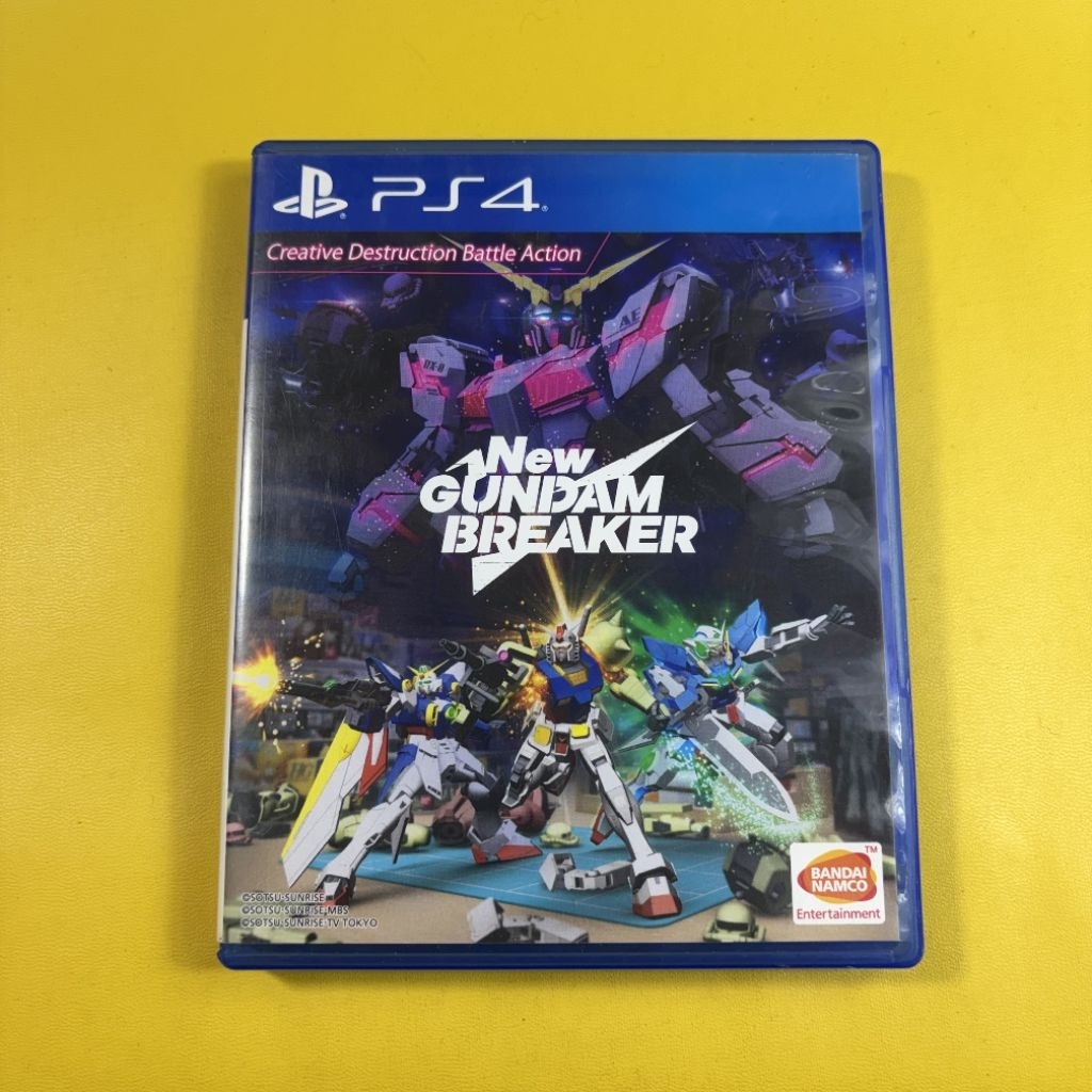 PS4 New Gundam Breaker BD Kaset Game PS 4 PlayStation