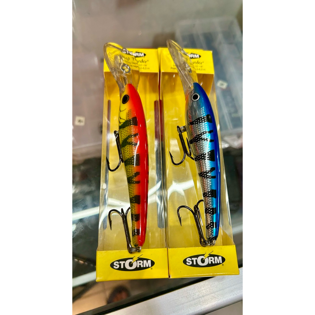 umpan lure trolling dan casting Storm deep thunder 11cm 28grma