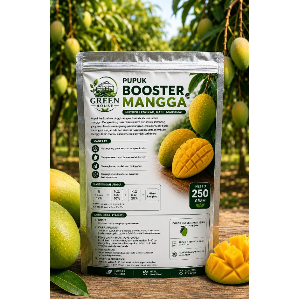 pupuk booster mangga pelebat buah mangga