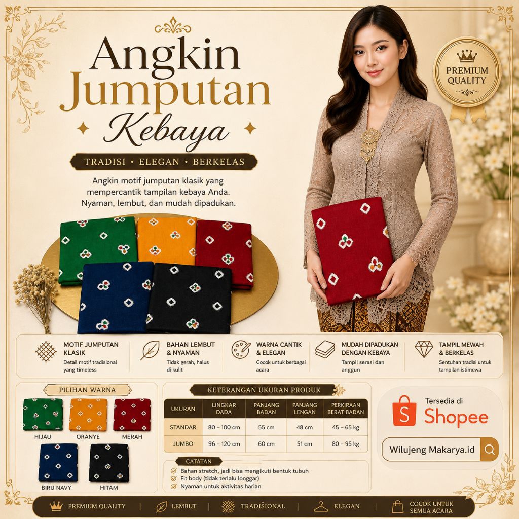 ANGKIN JUMPUTAN KEBAYA / ANGKIN INSTAN KEBAYA / ANGKIN JUMPUTAN TALI