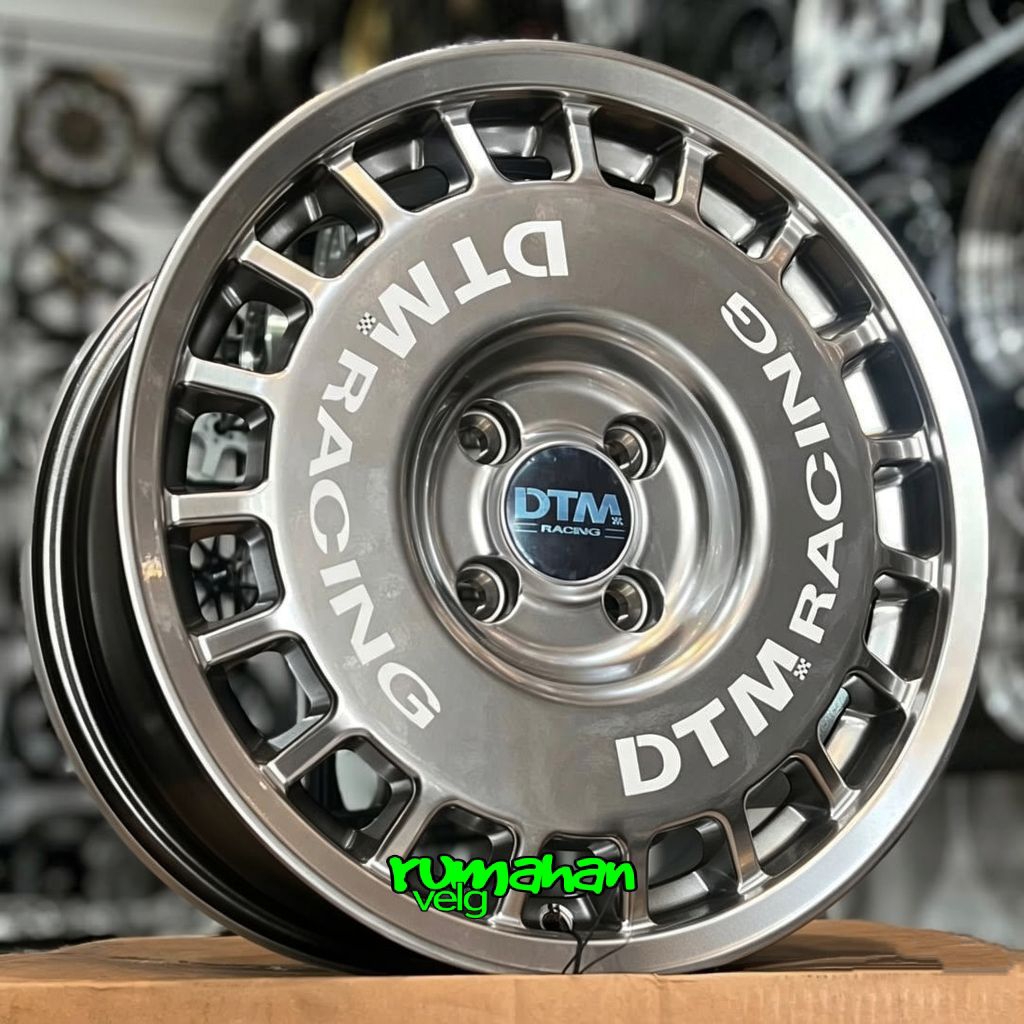 velg DTM RALLY ORIGINAL LENSO THAILAND r15 lebar 7 pcd 4x100 ET 38 mobil ring 15 pnp mobil agya ayla