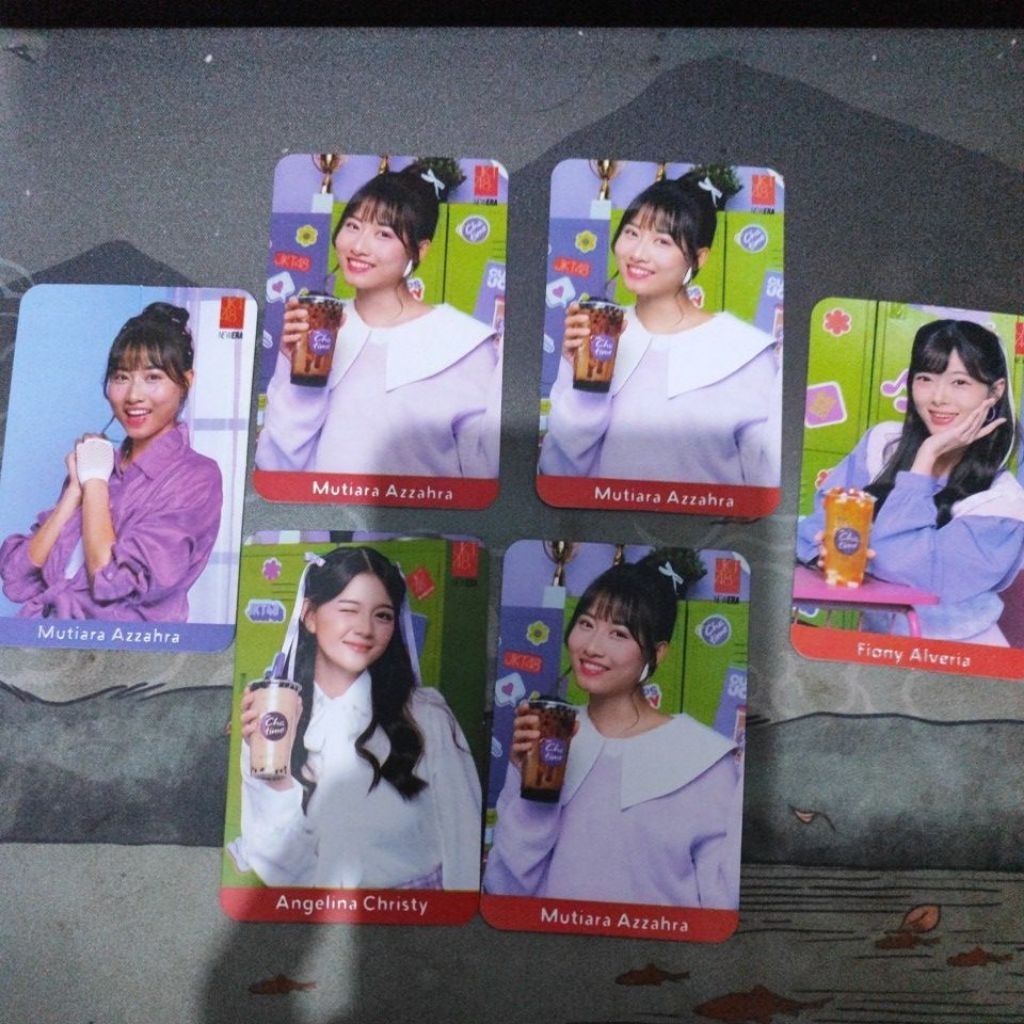 Photocard JKT48 x Chatime