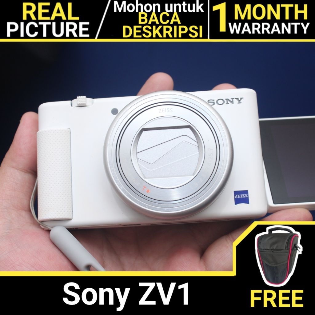Kamera Sony ZV1 / Sony ZV 1 Camera White BEKAS