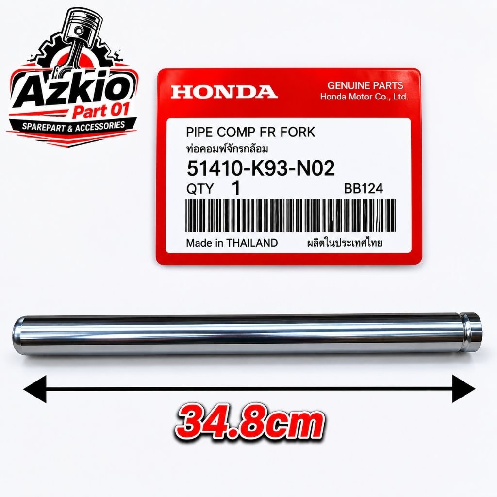 AS SHOCK DEPAN SCOOPY FI 2017-SEKARANG,BEAT DELUXE 2020-SEKARANG ORIGINAL THAILAND KODE K93  ORIGINA