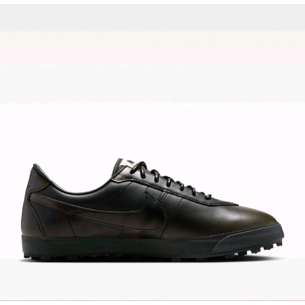 NIKE MEN'S SHOES - NIKE ASTROGRABBER QS LEATHER - BLACK/BAROQUE BROWN