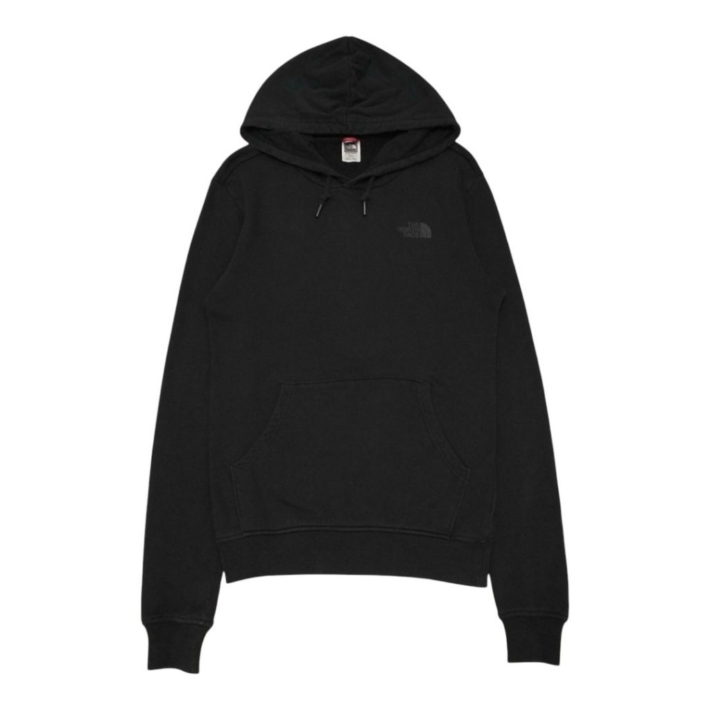 HOODIE TNF THE NORTH FACE LOGO BACK PRINT HITAM / BLACK SECOND ORIGINAL