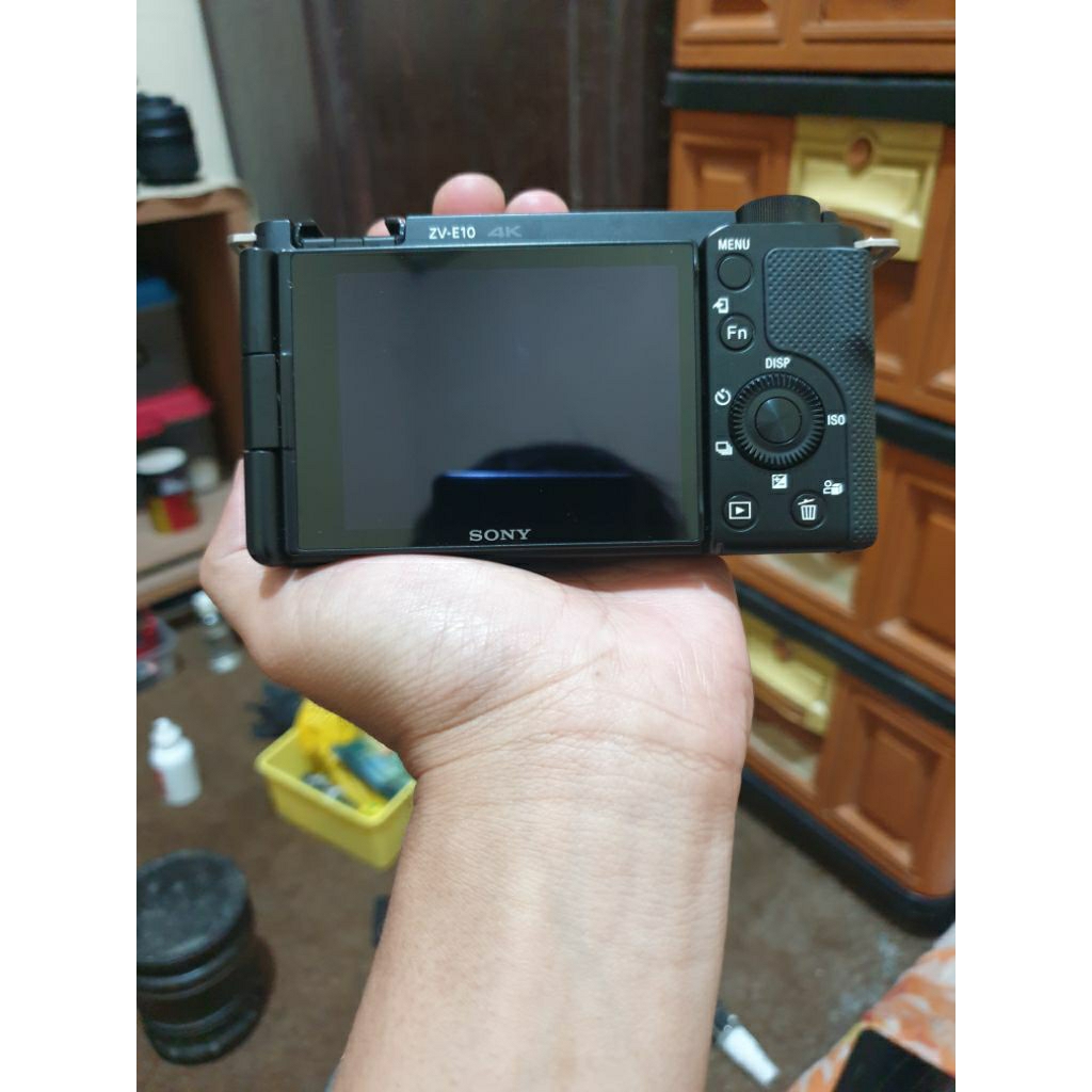 kamera vlog mirrolles sony zve10 bo