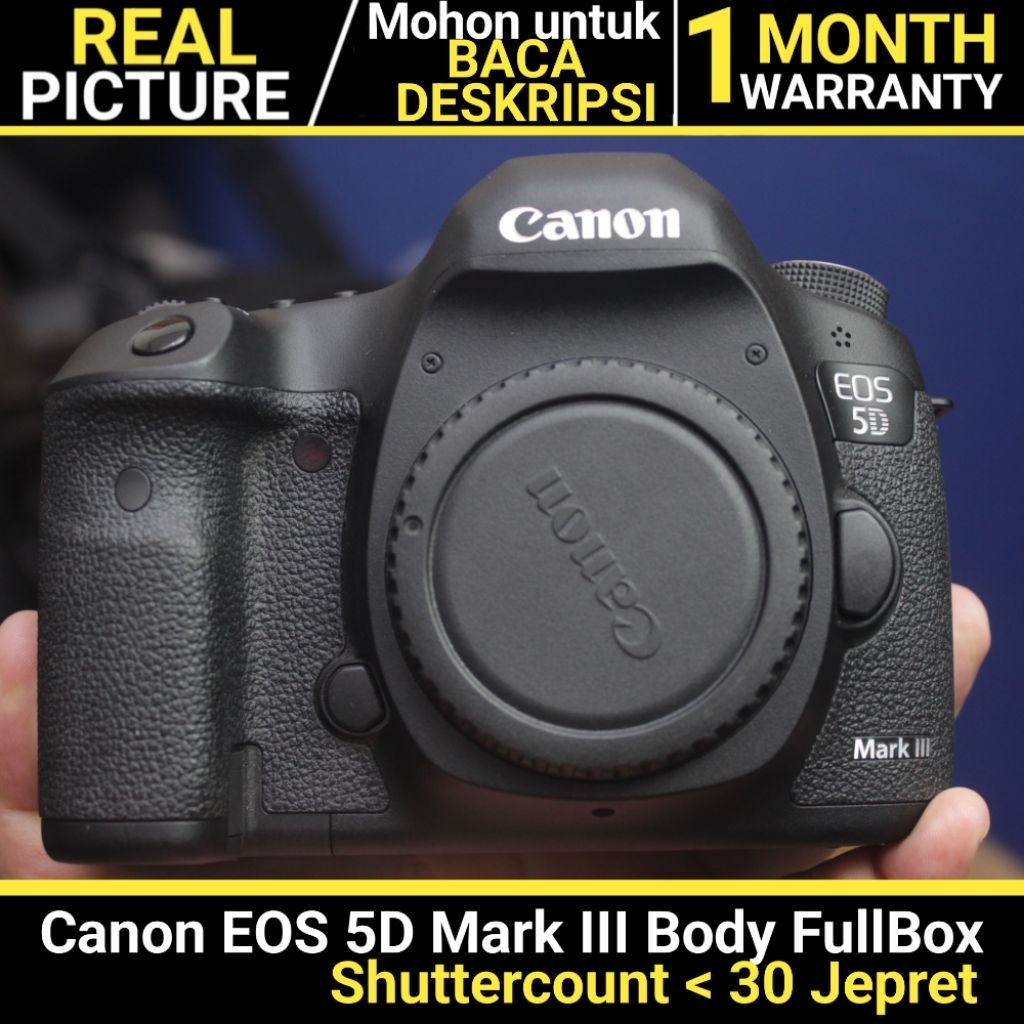 Canon 5D Mark III Body FullBox BEKAS