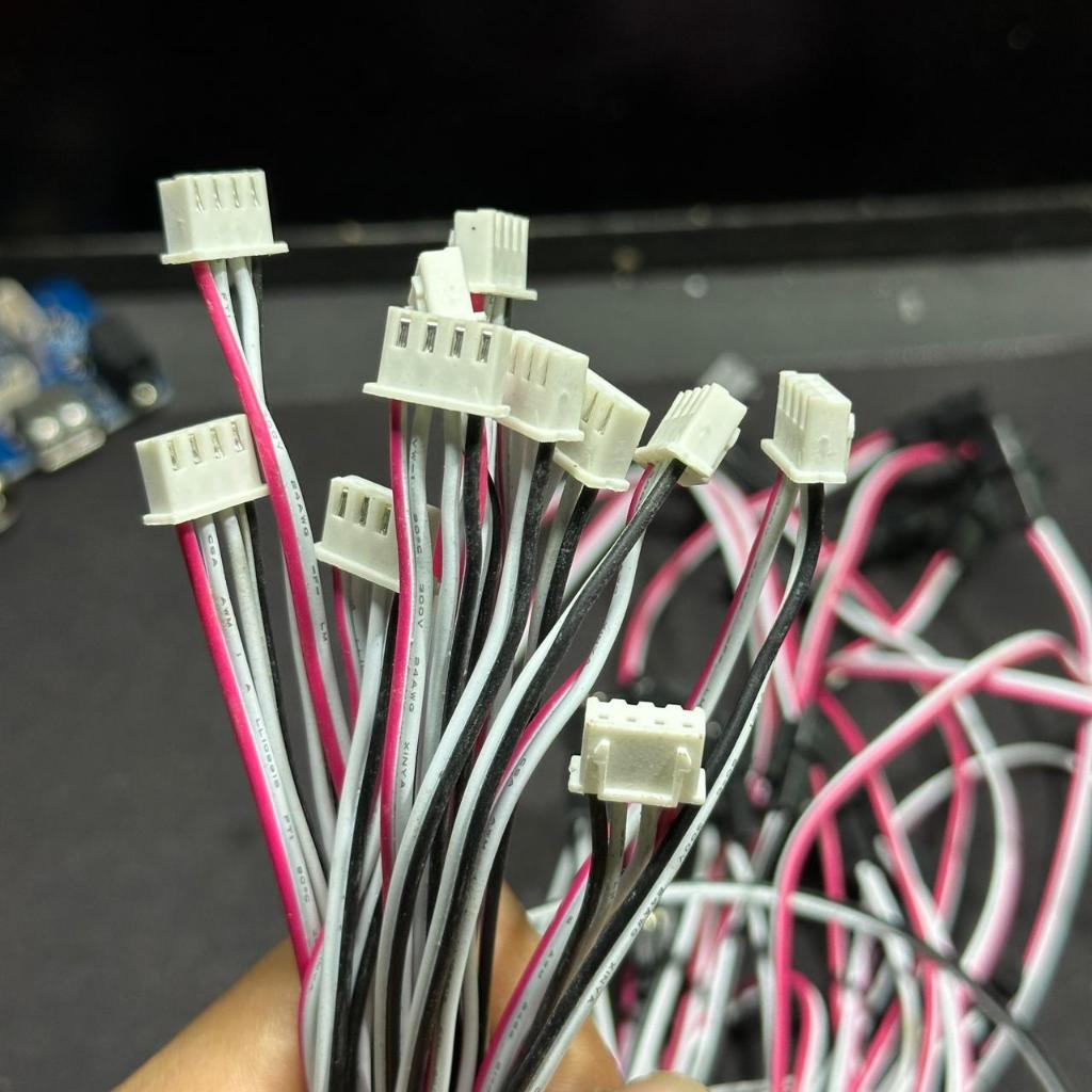 Kabel JST Speake Subwoofer 4Pin Soket Besar Polytron Lebar 1cm
