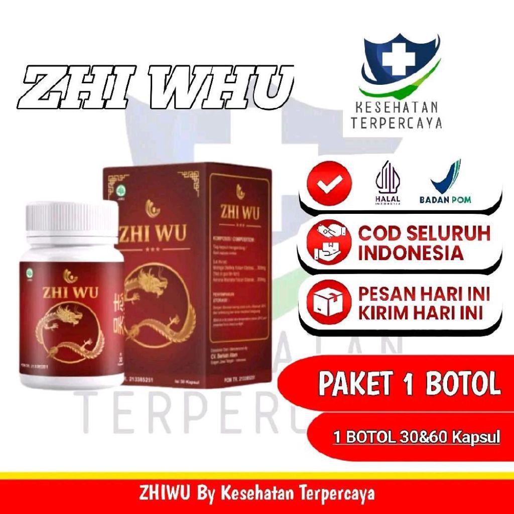 ZHI WU - Obat Herbal Cina Saraf Kejepit Nyeri Pinggang