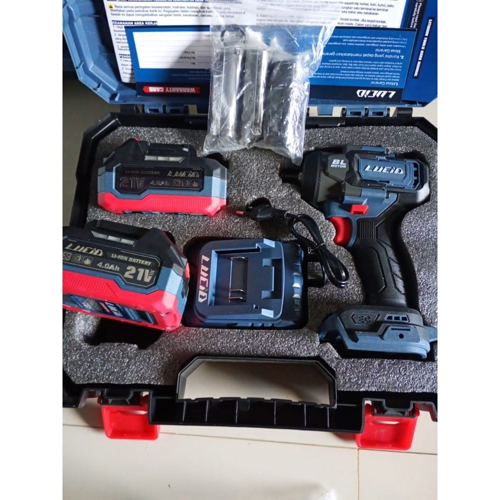 LUCID LH-500 GEN 2 FULL SET 2 BATRE 4.0AH INR TERBARU