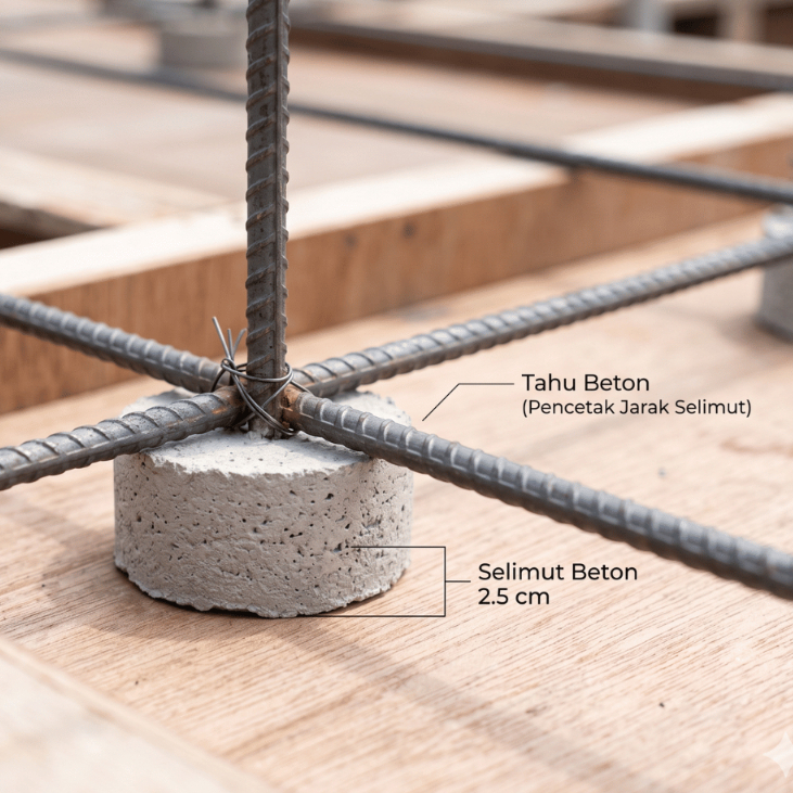 GROSIR tahu beton decking