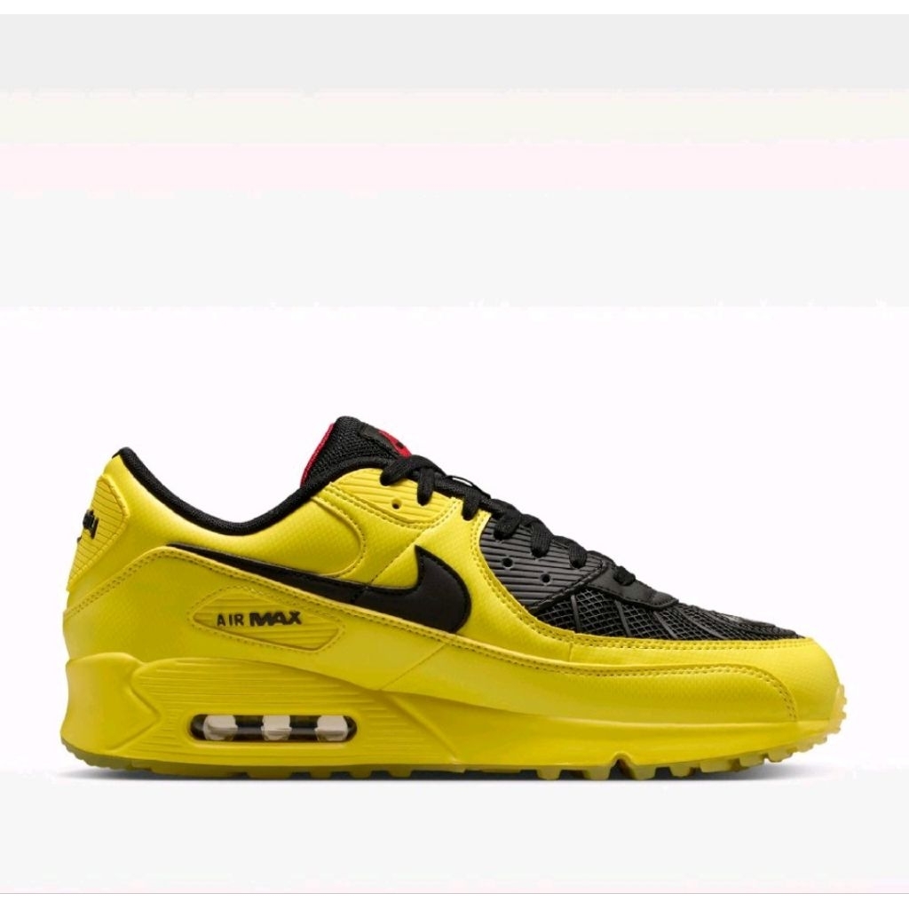 NIKE MEN'S SHOES - NIKE AIR MAX 90 EDITION 'LASER' - ZEST/BLACK-FIRE RED-GYM RED