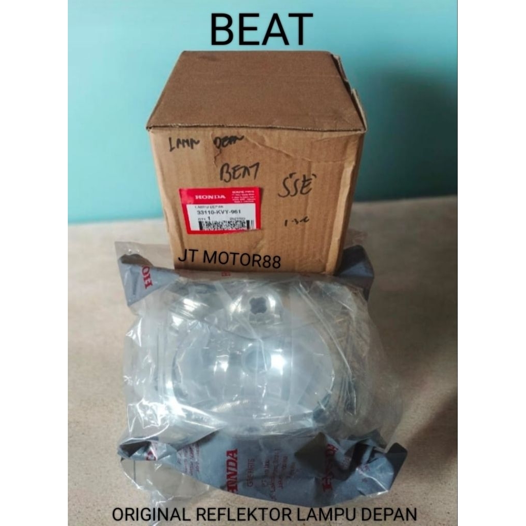 REFLEKTOR LAMPU DEPAN BEAT ORIGINAL 33110 KVY 961