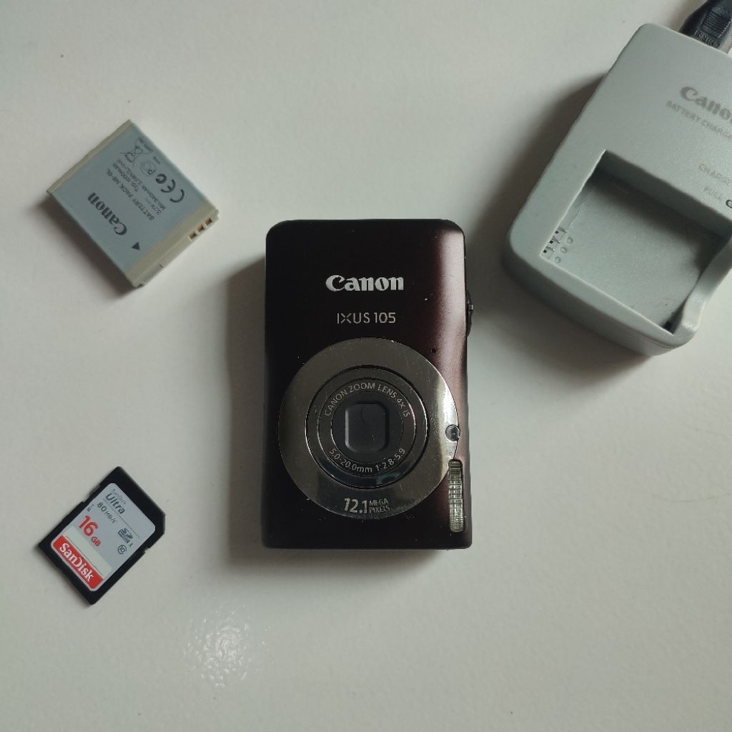 Digicam Canon Ixus 105 brown