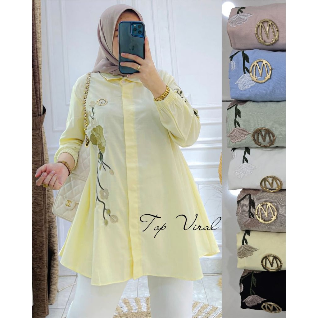 Winody Atasan Top Viral  Blouse Winody