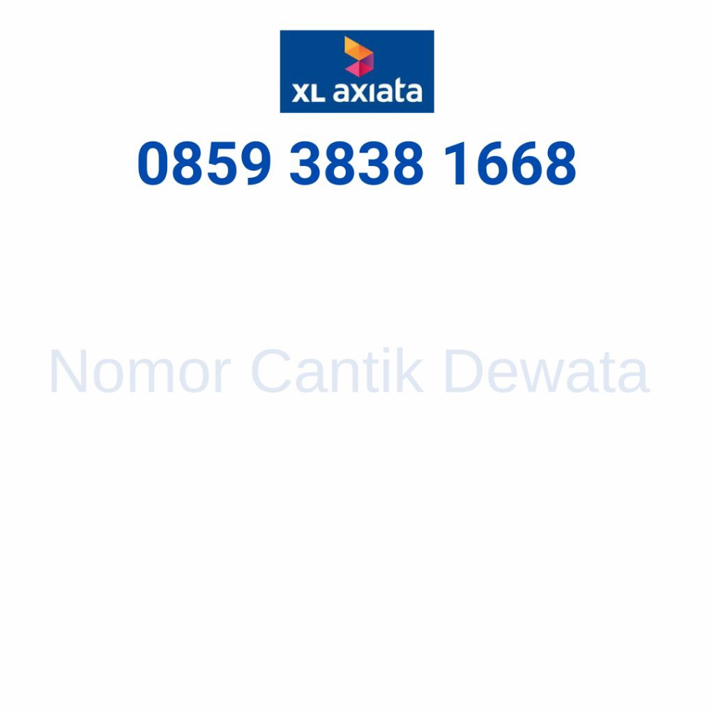 Nomor Cantik Xl Kartu Perdana Xl Nomer Cantik Xl Seri Triple Kwarter 888 3333