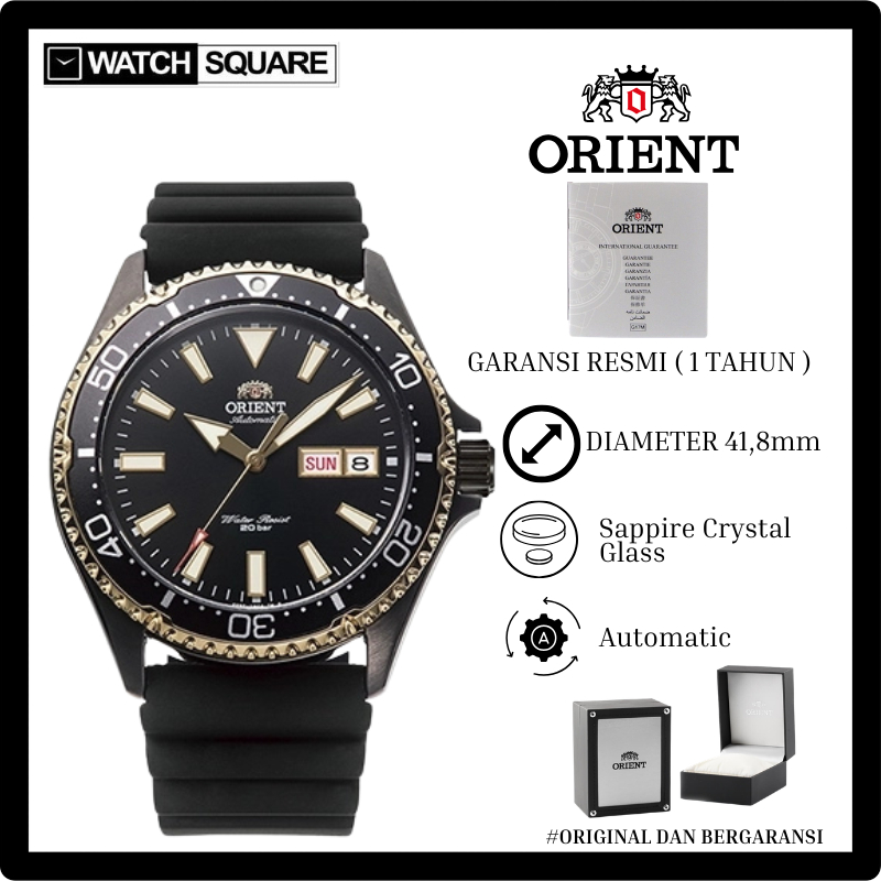 Jam tangan pria Orient RA-AA0005B Diver Design