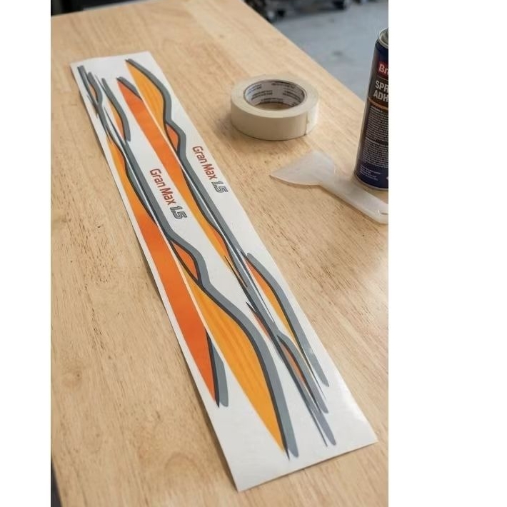 STICKER BAK GRAN MAX/STRIPING GRAN MAX PICK UP