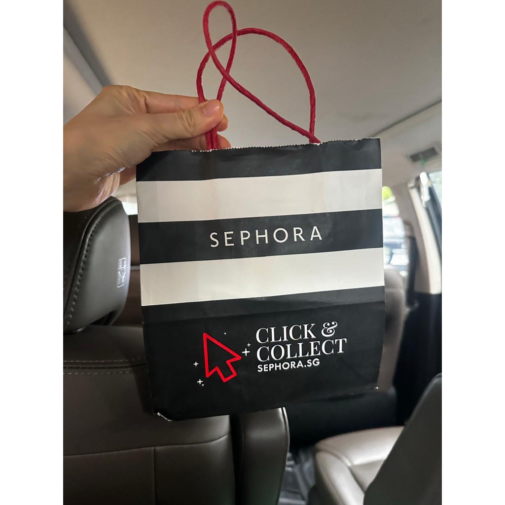 paperbag sephora singapore kecil preloved